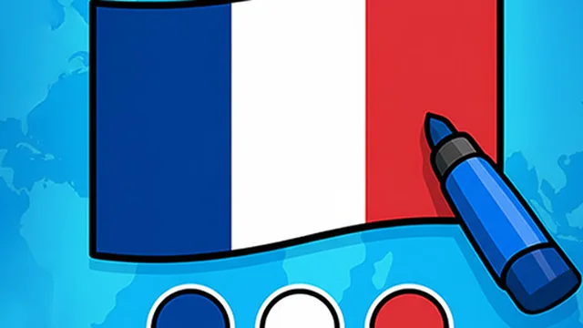 Flag Paint Puzzle Game