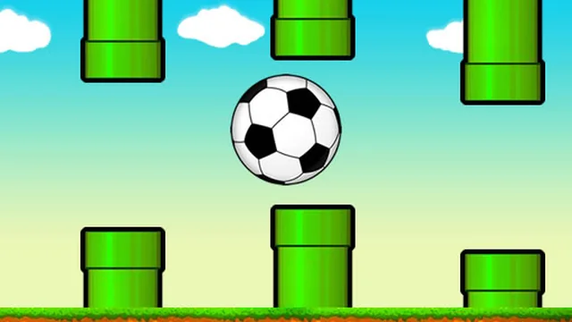Flappy Soccer Ball game thumbnail