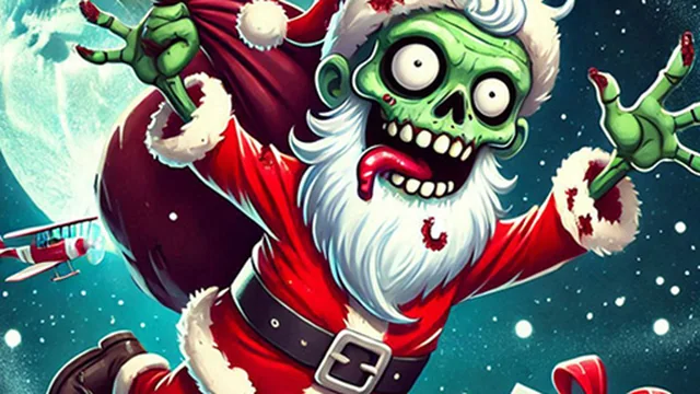 Flappy Zombie Santa Christmas Game