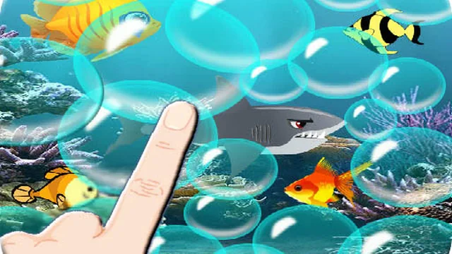Floating bubbles - Blue Ball 4 game thumbnail