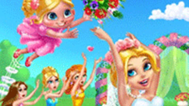 Flower Girl Wedding Day - The Happiest Day