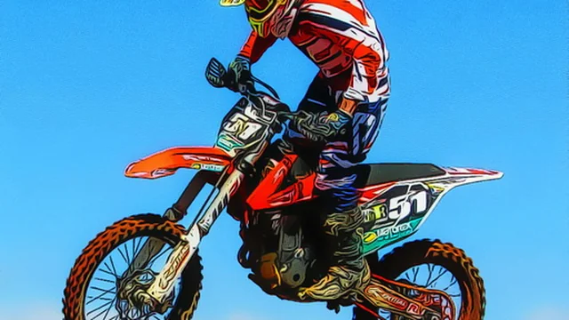 Flying Dirt Bike Stunts Puzzle