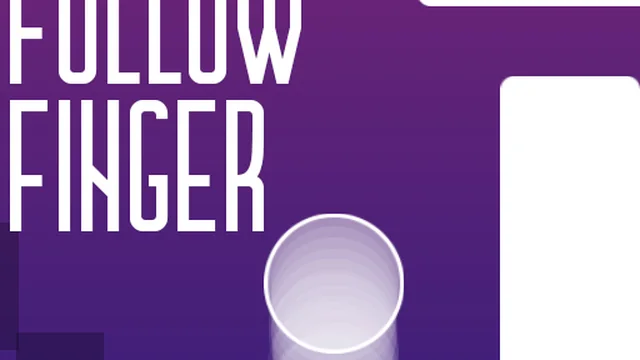 Follow finger
