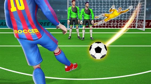 Football Kicks Strike Score : Messi