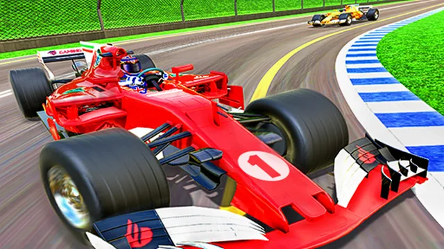 Formula car racing: Formula racing car game