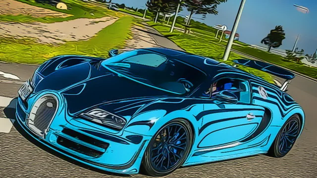 French Luxury Cars Jigsaw