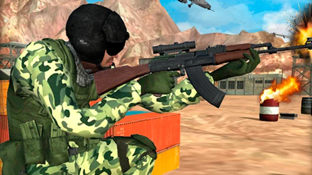 Frontline Army Commando War game thumbnail