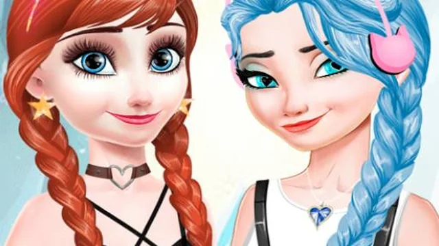 Frozen Dress Up Makeup