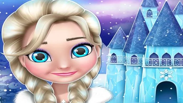 Frozen elsa Princess Doll House Games online
