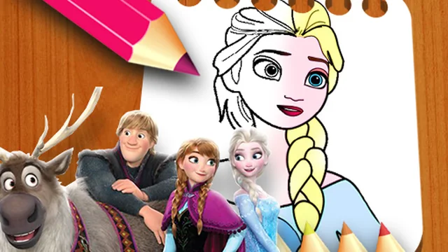 Frozen II Coloring Book