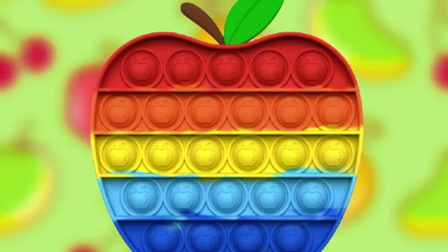 Fruits Pop It Jigsaw