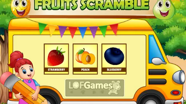 Fruits Scramble