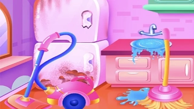Full Kids House Home Clean Up