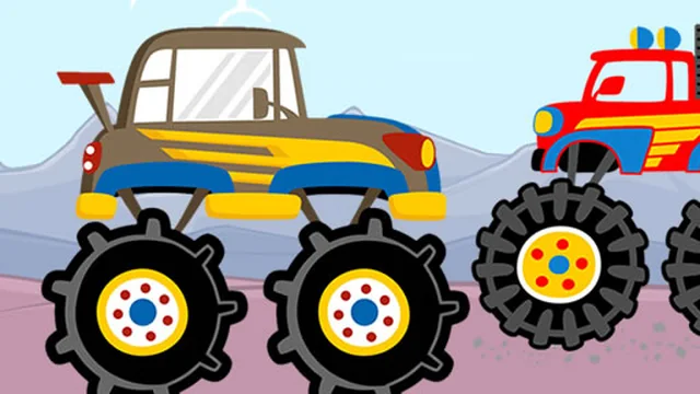 Fun Monster Trucks Jigsaw game thumbnail