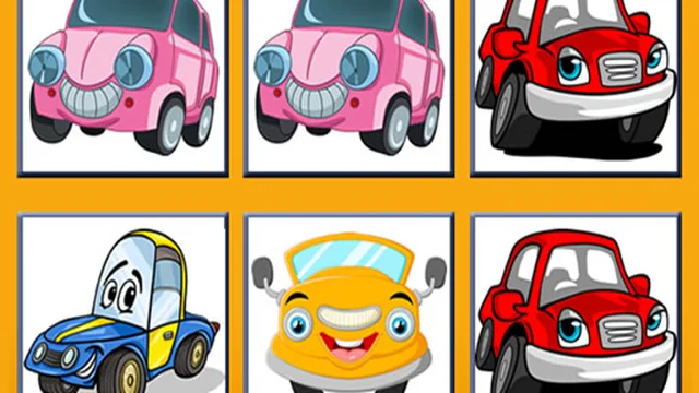 Funny Cars Memory game thumbnail