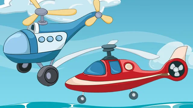 Funny Helicopter Memory game thumbnail