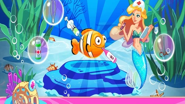 Funny Mermaid Princess