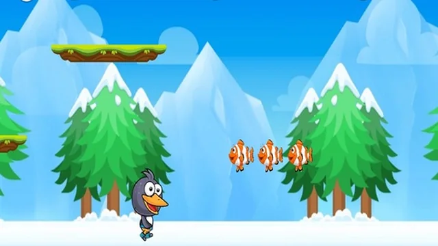 Funny Penguins Jump Escape