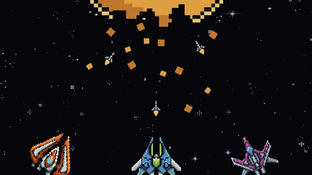 Galactic Pixel Storm