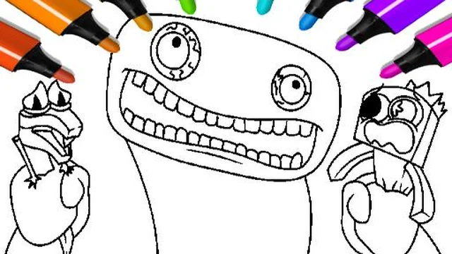 Garten of Banban Coloring Games