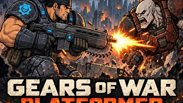 Gears Of War Platformer game thumbnail