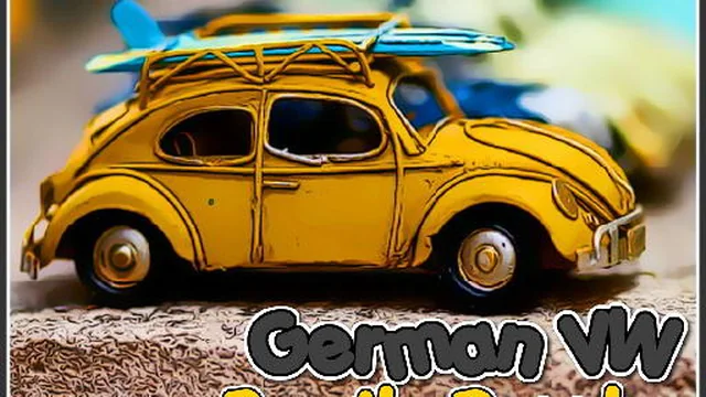 German VW Beetle Puzzle game thumbnail