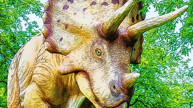 Giant Triceratops Puzzle