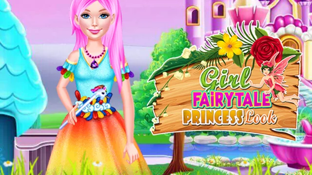 Girl Fairytale Princess Look