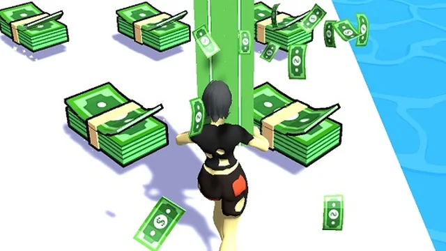 Girl Money Rush