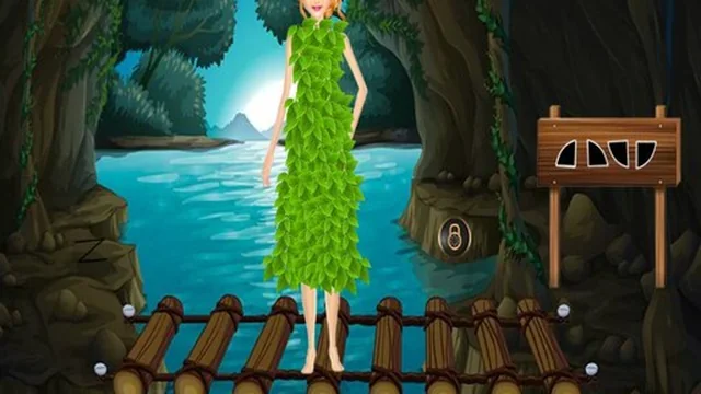 Girl With Costume Escape