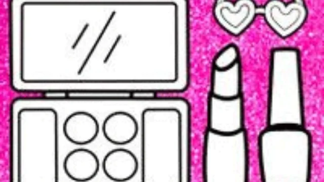 Glitter Beauty Coloring And Drawing - Art Game