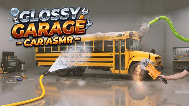 Glossy Garage - Car ASMR game thumbnail