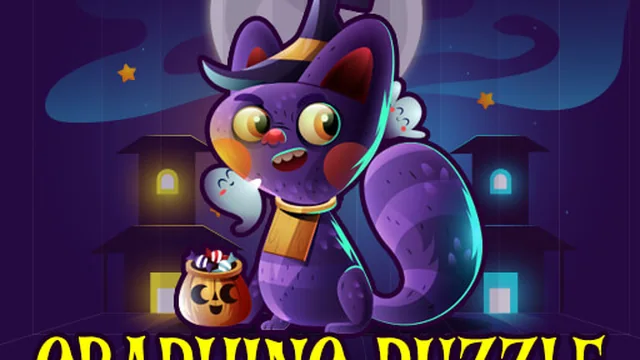 Graphing Puzzle Halloween