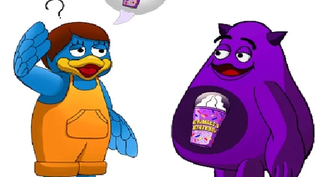 Grimace Monster Dop Story
