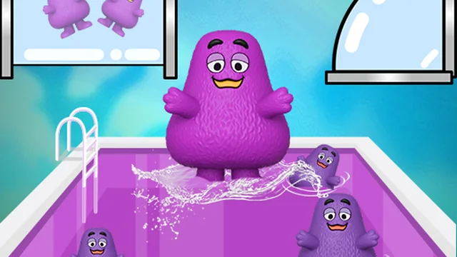 Grimace Shake Slide