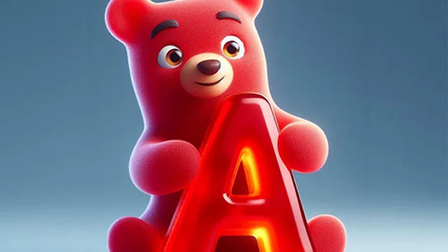 Gummy Letter Pop