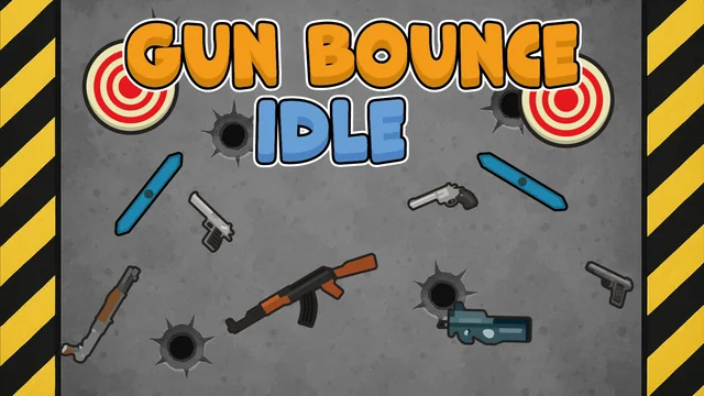 Gun Bounce Idle game thumbnail
