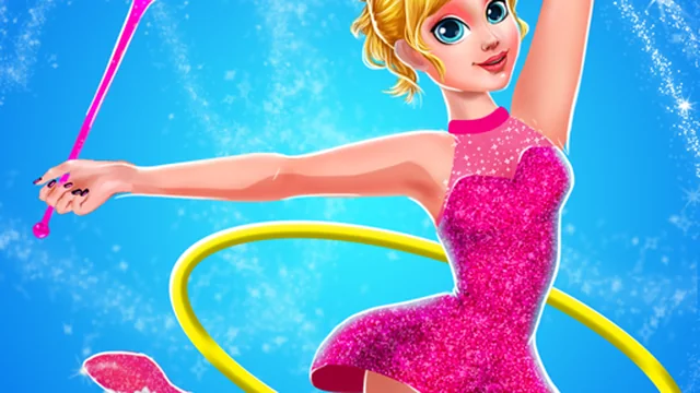 Gymnastic SuperStar Girls Dress Up