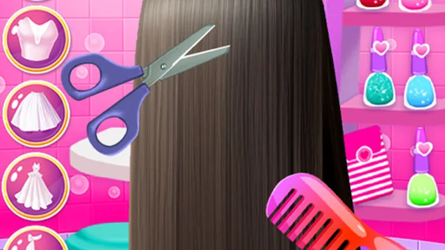 Hair Salon Dress Up Girl