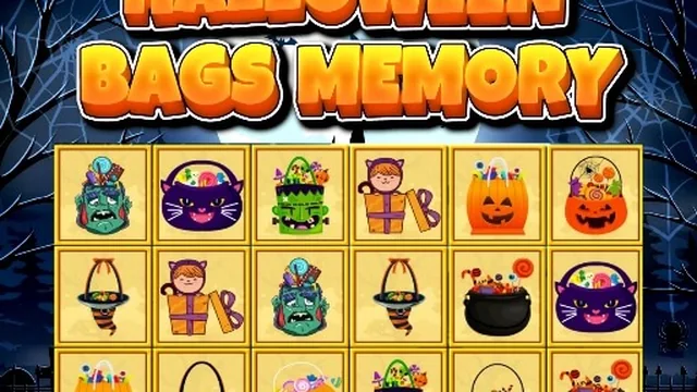 Halloween Bags Memory