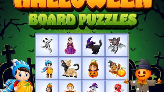 Halloween Board Puzzles game thumbnail