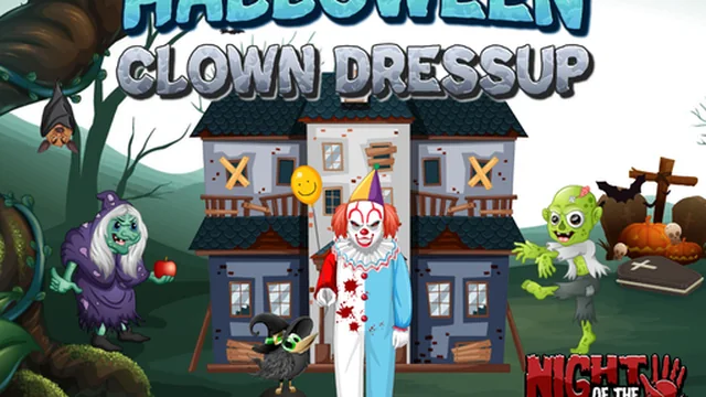 Halloween Clown Dressup