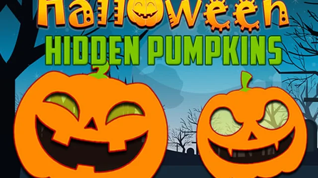 Halloween Hidden Pumpkins