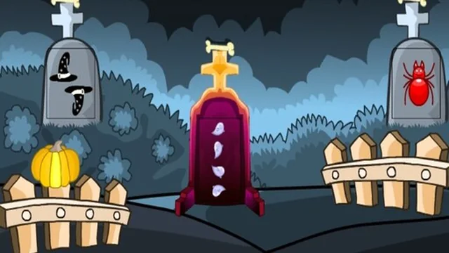 Halloween Scary Cemetery Escape