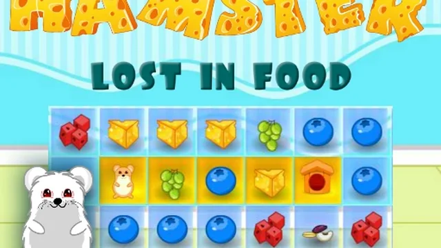 Hamster Lost In Food