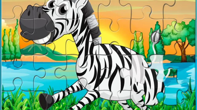 Happy Animals Jigsaw Game game thumbnail