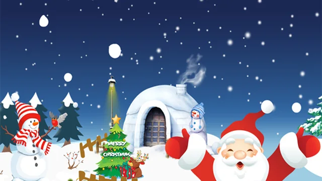 Happy Christmas Slide