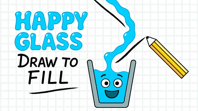 Happy Glass - Draw to Fill