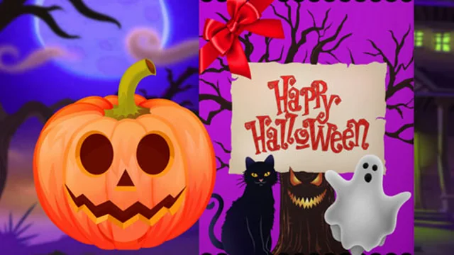 Happy Halloween - Princess Card Designer