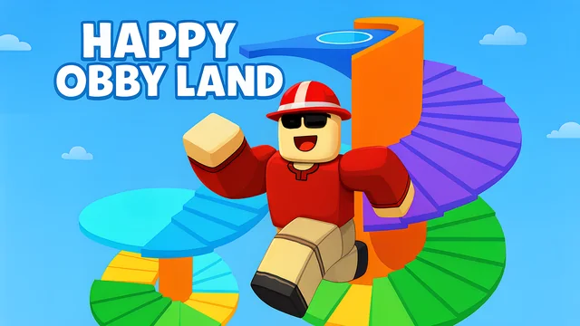 Happy Obby Land game thumbnail